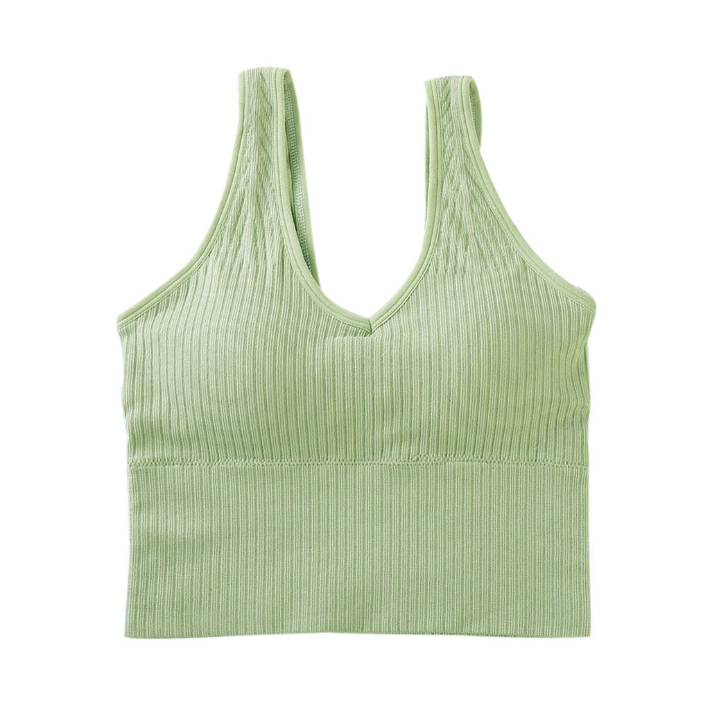 Lipton Tanktop Tank Top Crop Top Sport Bra BH Sport BH Wanita Singlet Busa 100048