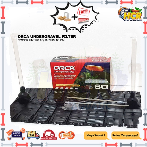 Undergravel Orca 60 Filter Undergravel untuk Aquarium 60 cm