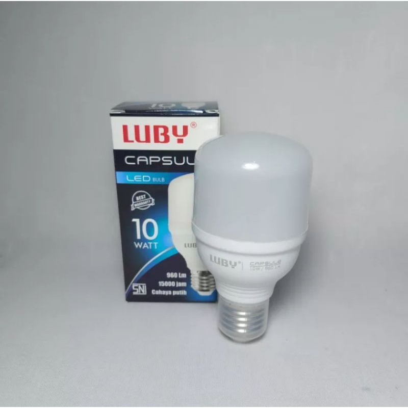 lampu LED luby capsule 10 watt,lampu LED 10 wattl,LED luby 10 watt,lampu capsul luby 10 watt,lampu L
