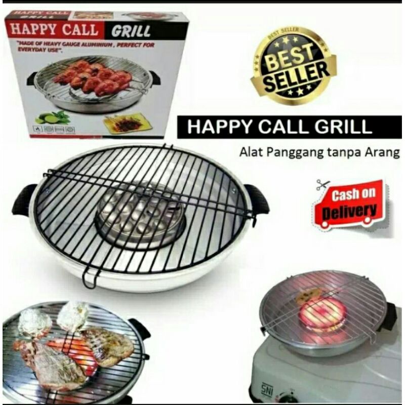 ALAT PANGGANG SOSIS/HAPPY GRILL PAN/COD ALAT PANGGANG SOSIS BAKAR