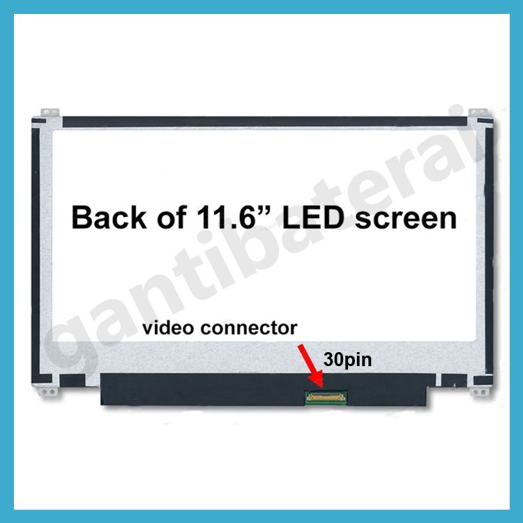 Lcd Led Asus E202s E202sa E202sa-fd 11.6 inch Slim 30pin