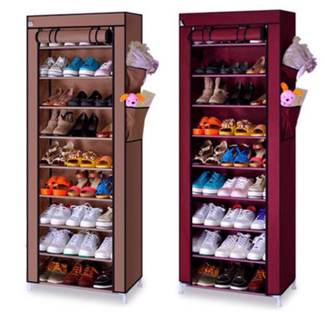 Rak Sepatu 10 Susun Shoe Rack High Quality Shopee Indonesia