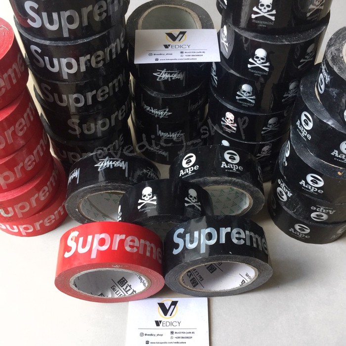 

Jual LAKBAN LEM PLASTIC TAPE SUPREME MASTERMIND AAPE STUSSY Berkualitas