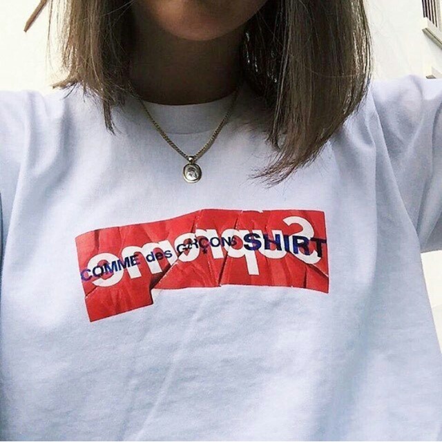 Supreme x CDG tshirt