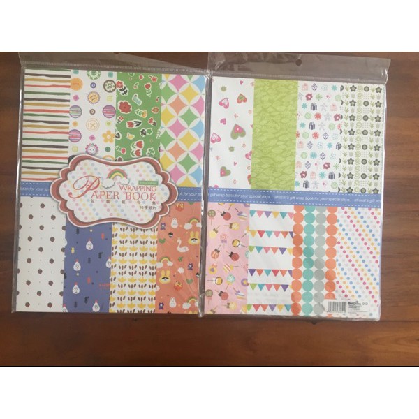 

FRESH color lines wrapping paper paperbook kertas kado suvenir scrapbook ISTIMEWA