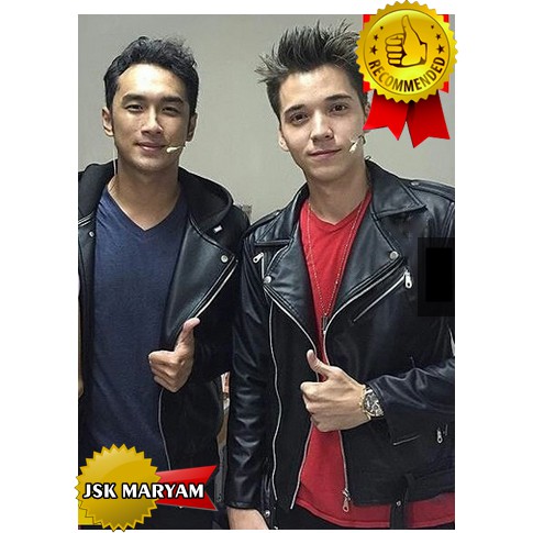 Jaket kulit Stefan William / Jaket Boy Anak Jalanan / Jaket Rock and Roll