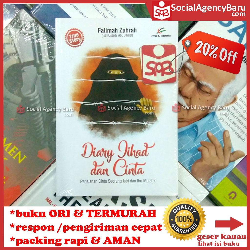 Diary Jihad Dan Cinta Fatimah Zahrah Shopee Indonesia