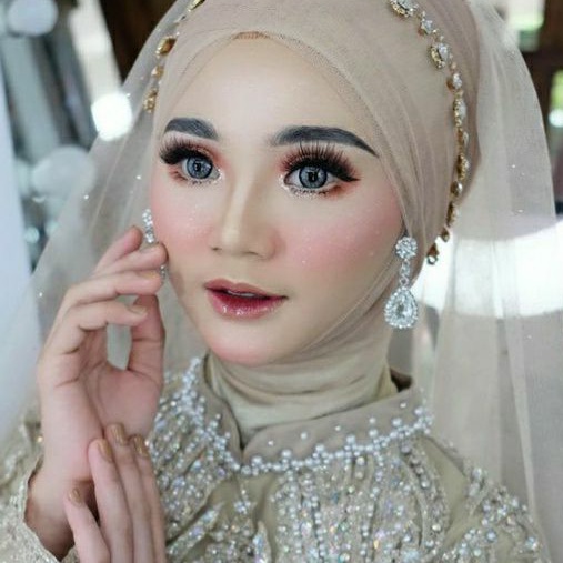 Anting Giwang Tusuk Wedding Pengantin Kilau Berlian
