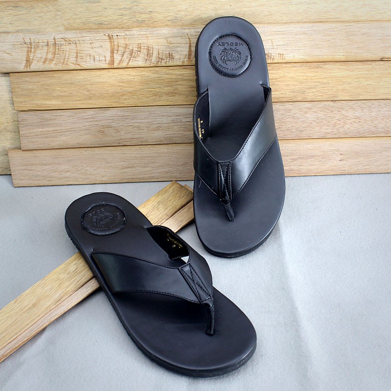 Sendal Jepit Kulit Asli Pria Sandal Jepit Kulit Sendal Jepit Laki Sandal Jepit Pria Distro