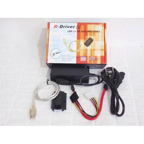 Konektor USB TO IDE SATA CABLE WITH ADAPTOR R-DRIVER III