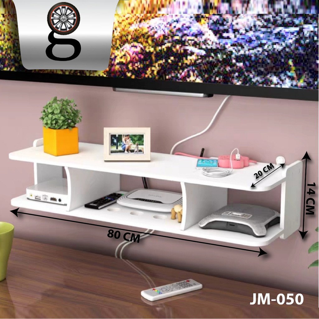 Rak Dinding DVD JM-050 Bahan WPC