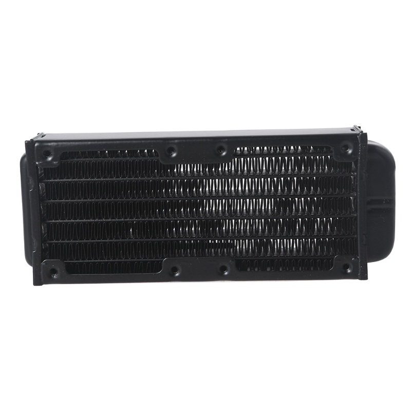 Gro 60x120mm Computer Water Cooling Radiator G1 / 4 Female Thread Heat Dissipation for Computer PC CPU Water Cool System