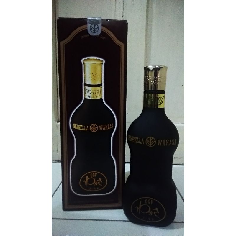 Jual Botol Bekas Chlorella Wakasa - Japanese Herbal Drink ( SIZE SATU LITER )