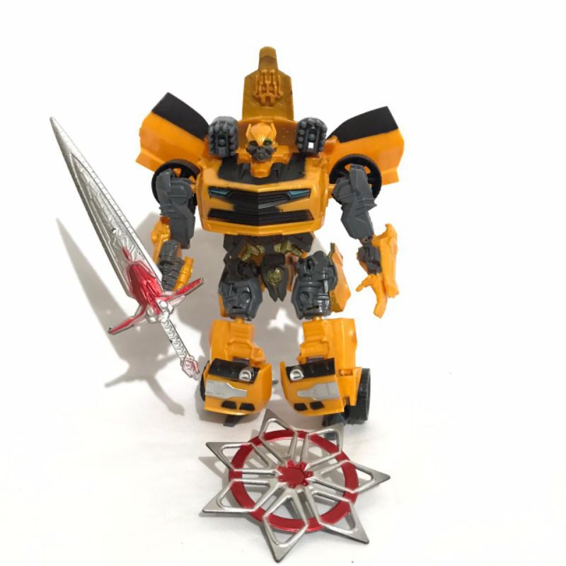MOMBABY1 Kado Mainan Anak Cowok Robot Transformers Bumble Bee Optimus Prime