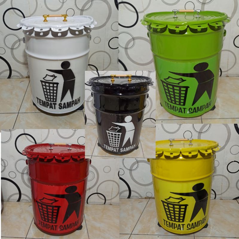 Jual Tong Sampahtempat Sampahtong Sampah Besi Shopee Indonesia 0377