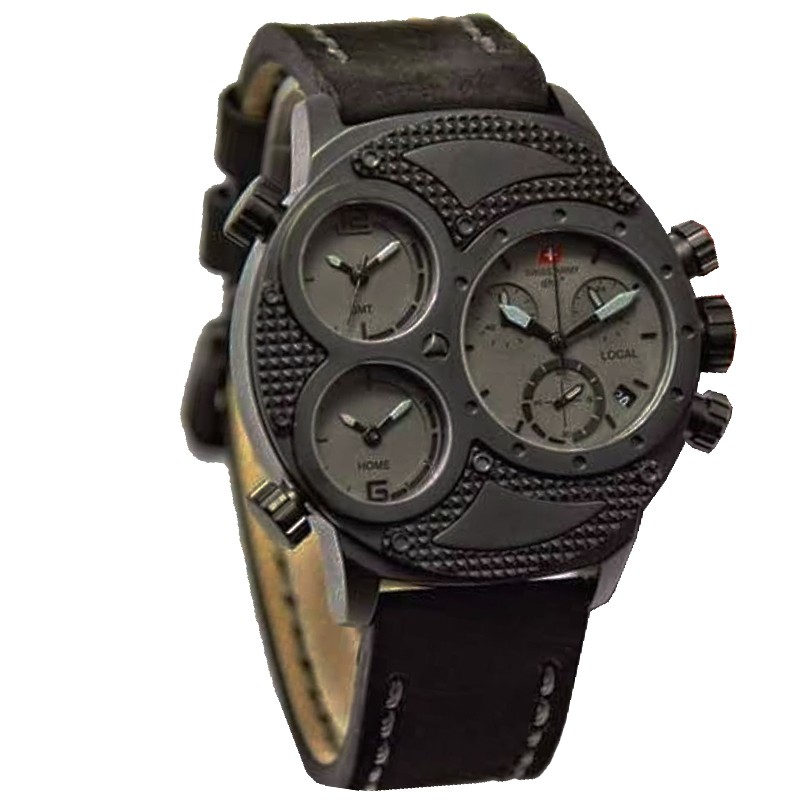 Jam Tangan Original Swiss Army SA2178 - Hitam Abu