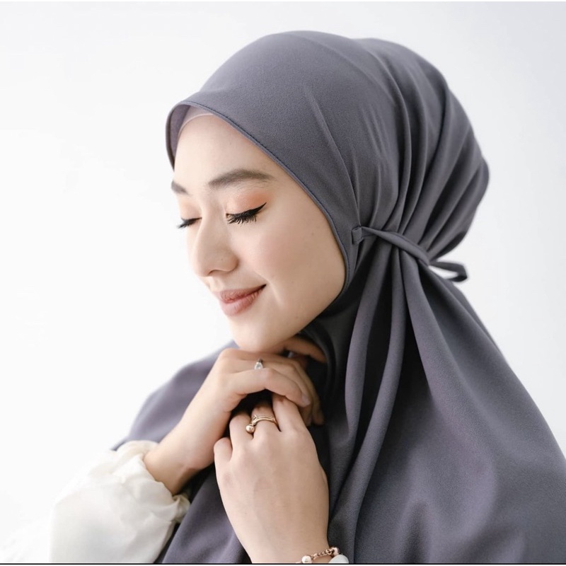 Bergo maryam premium diamond / Hijab Instan tali nonpet / jilbab wanita