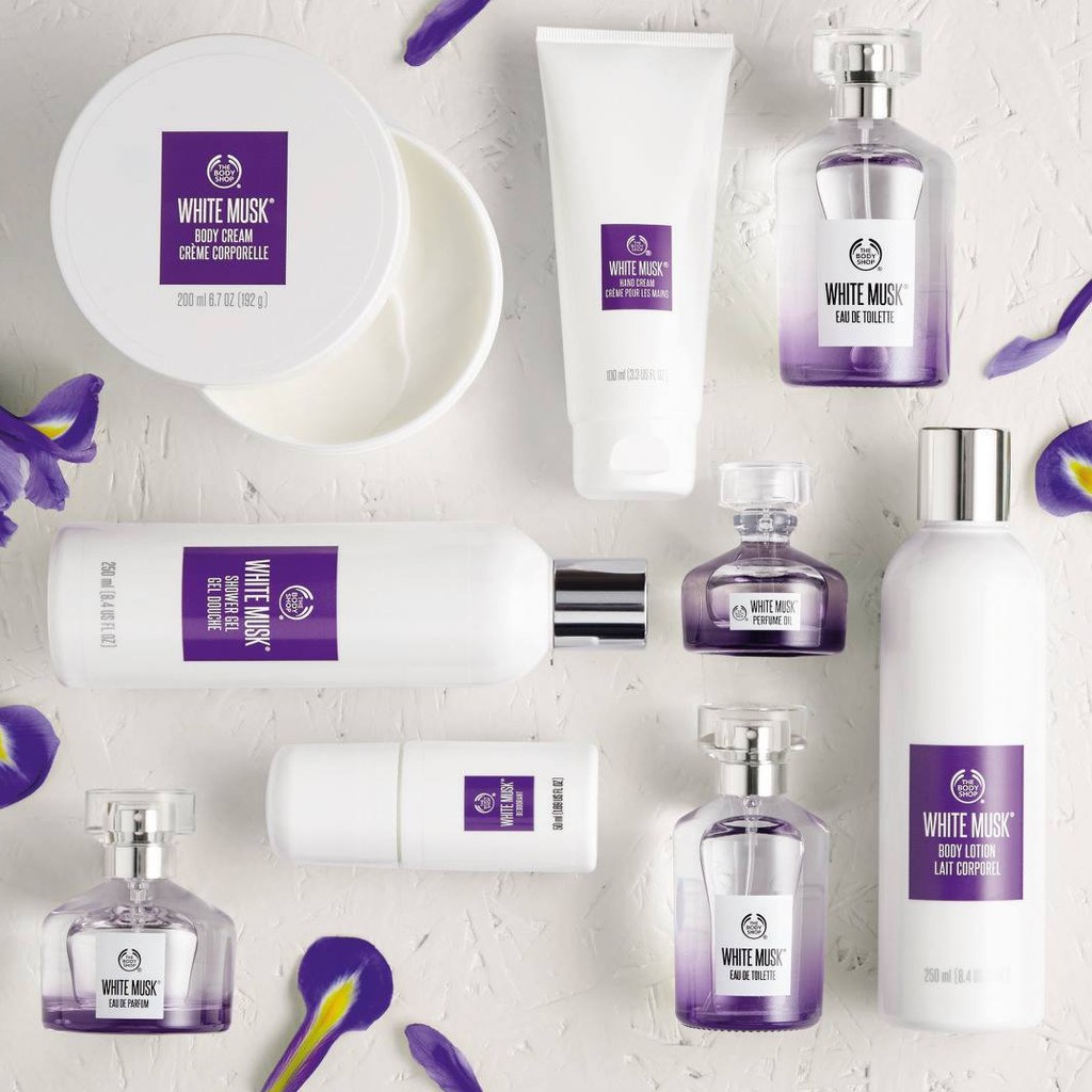 [ORIGINAL] The Body Shop All Varian White Musk Body Mist EDT 30ml 60ml 100ml EDP 50ml Oil 20ml