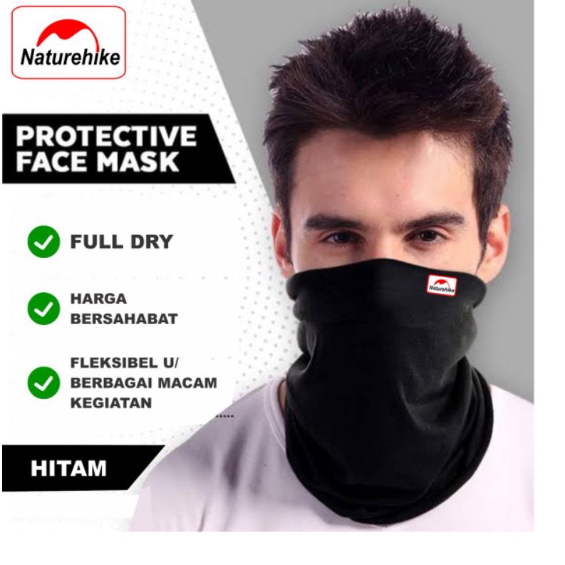 Buff masker berkendara masker gowes pendaki gunung