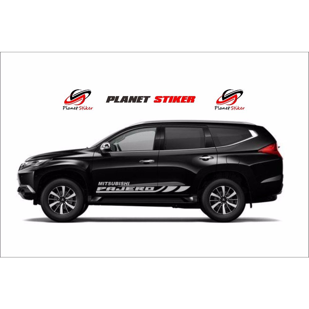 STICKER CUTTING STIKER MOBIL PAJERO SPORT SEPASANG Shopee Indonesia