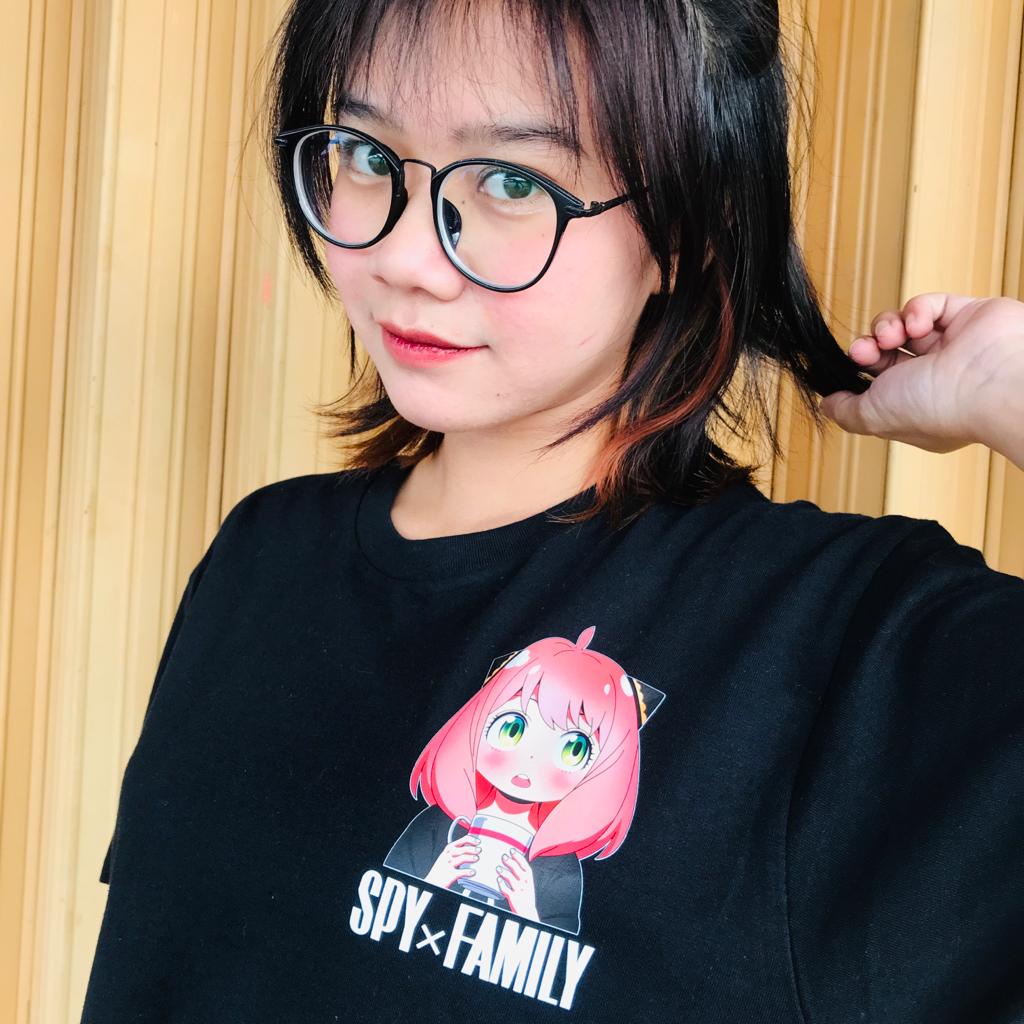 Tshirt Anya Drink Hotchoco Anime Manga Spy x Family Premium Unisex