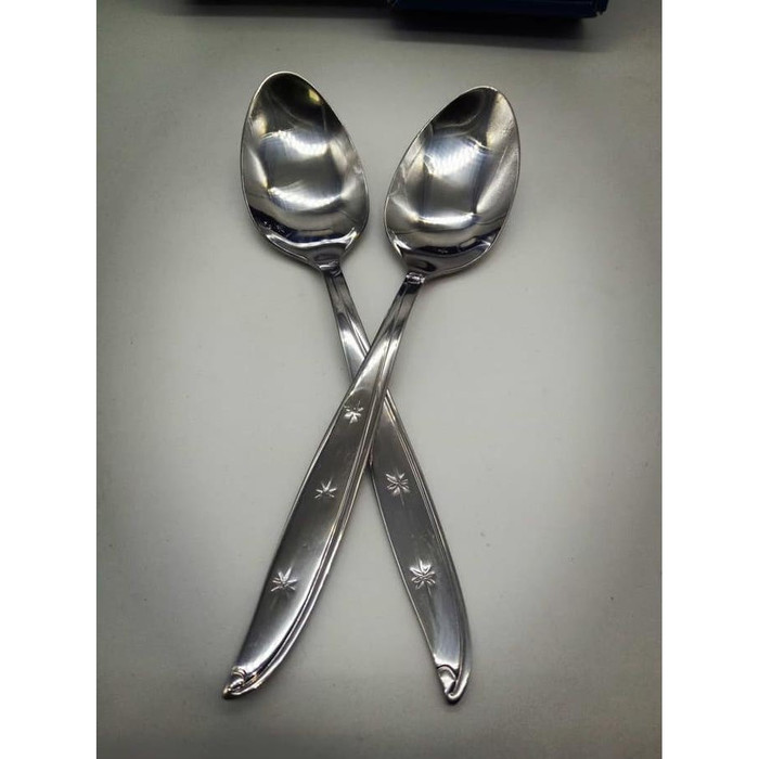 Sendok Garpu Makan Super Doll Stainless Steel 1 Dus Isi 6pcs Original - SENDOK