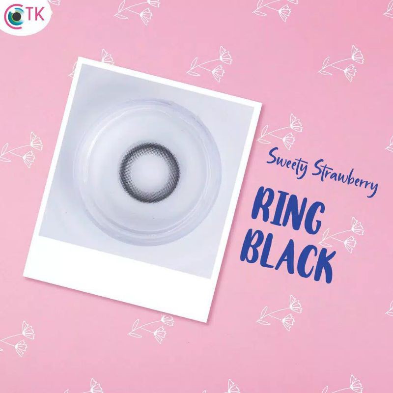 ORIGINAL SOFTLENS DIAMETER  14.5 SWEETY STRAWBERRY Softlens lensa  Sweety Strawberry PLANO NORMAL Soflen strawberry ORIGINAL