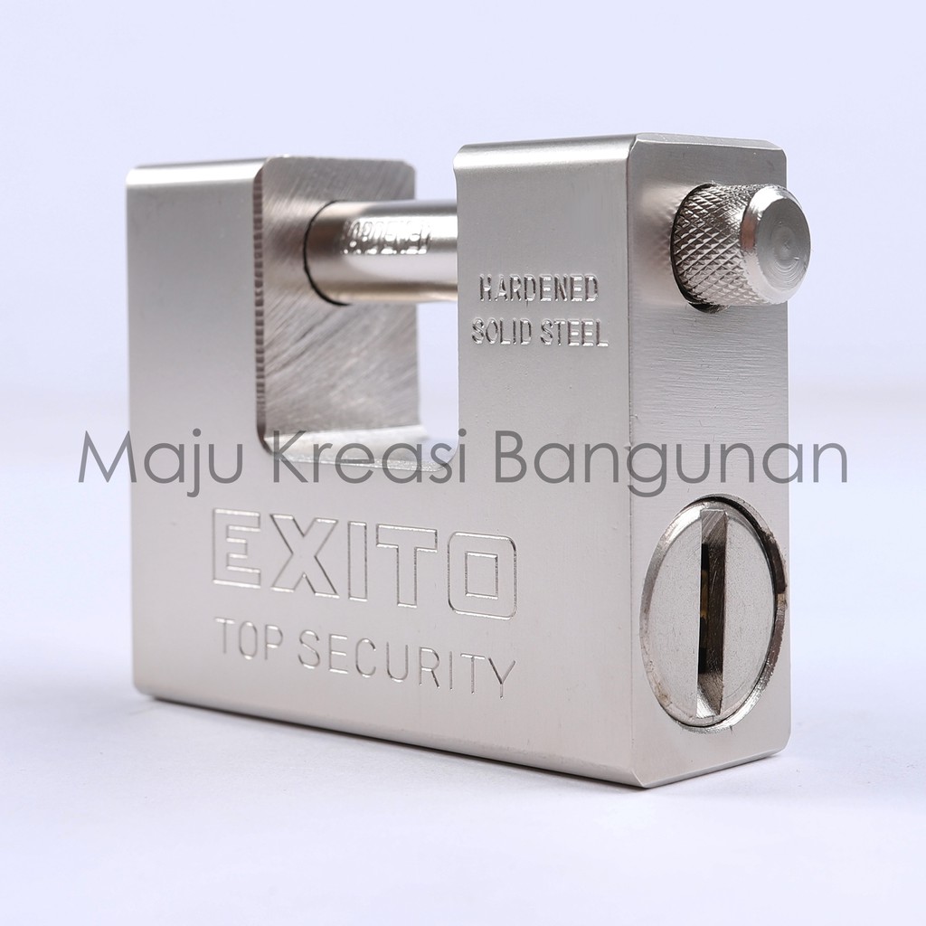 Gembok Panzer EXITO 84mm Pagar Gudang Rumah Anti Potong Top Security Hardened Steel Panser Kotak