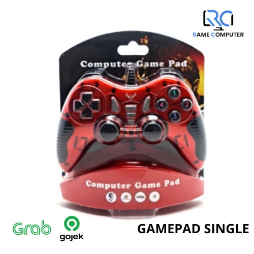 GAMEPAD SINGLE TURBO | JOYSTICK USB TURBO SINGLE | GAMEPAD USB | STICK GAME SINGLE