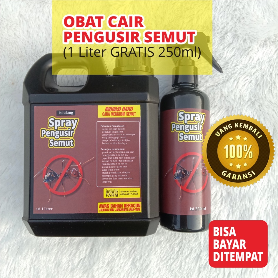 [bogorfarm] CAIRAN &amp; OBAT PEMBASMI SEMUT 100% AMPUH (1Liter GRATIS 250ml)