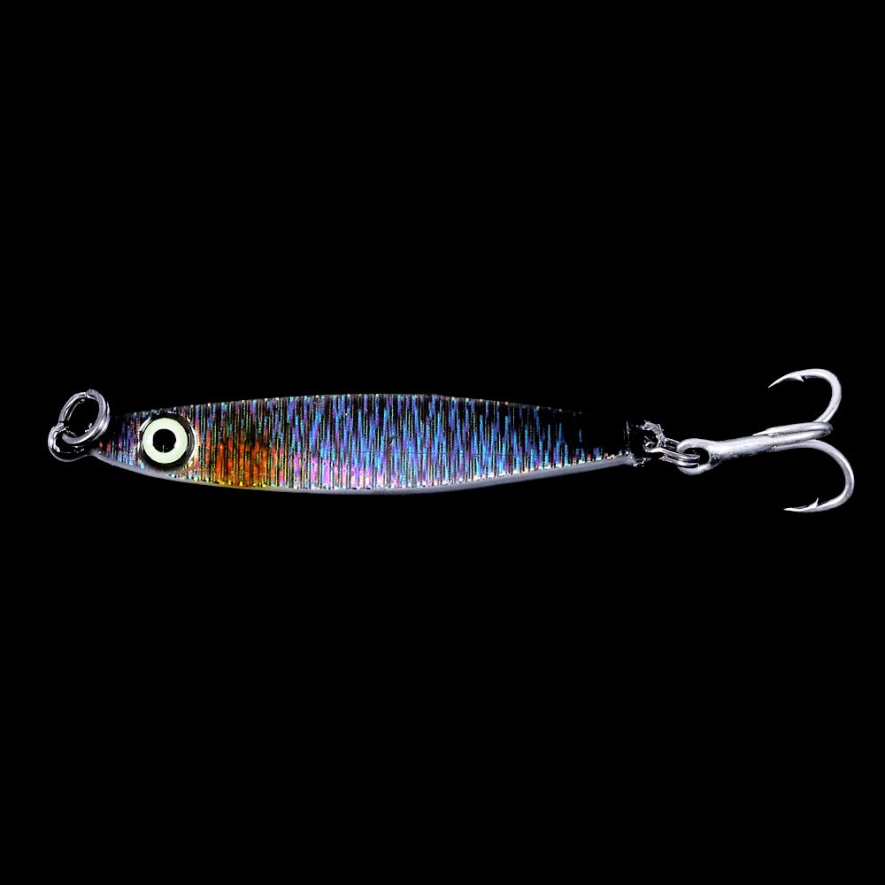 HENGJIA 1Pcs Metal Jig Umpan Pancing Swimbait 7g/10g/17g/21g/30g Fishing Lure Ikan Bass Bait Tackle