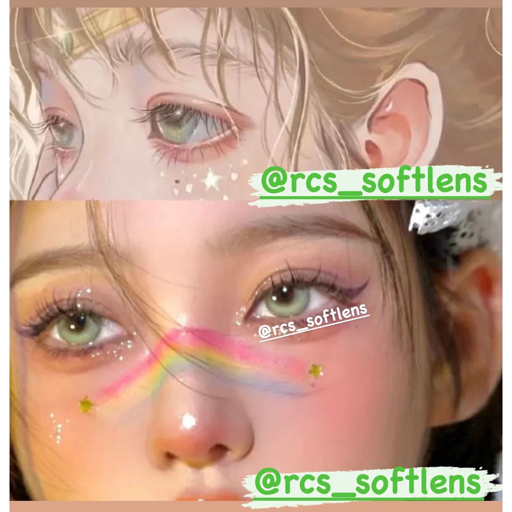 RCS - Softlens import softlens kpop warna hijau softlens hijau series