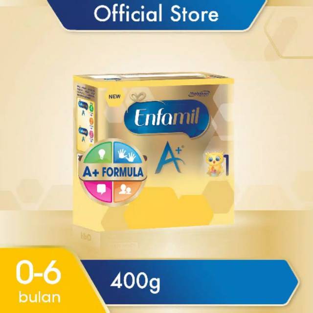 

Enfamil A+ 1 Plain 400gr - Susu Formula Bayi