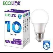 Ecolink Led Bulb 10 Watt Putih / Kuning