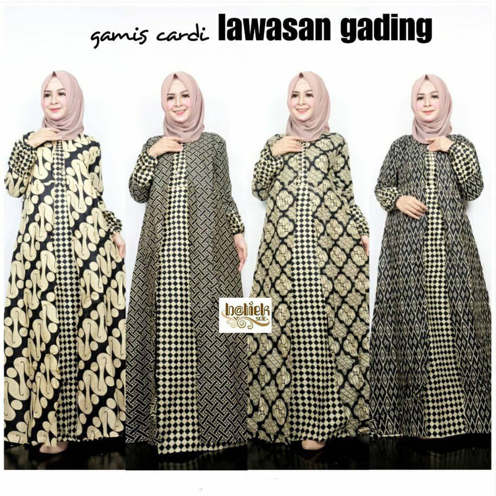 GAMIS CARDI LAWASAN GADING.