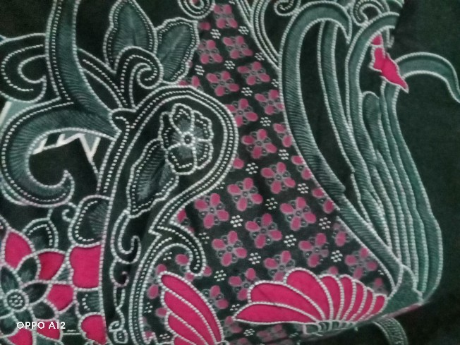 Batik Couple Keluarga Sania Ruffle Ori Ndoro Jowi Dnt Kenari Hitam Maroon Terlaris Garansi Shopee