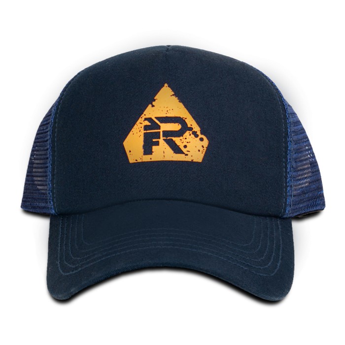 Topi Pria JFR Topi Pria Trucker Polocap Jaring Baseball Premium JCAP-06 - NAVY(A8P2) Topi Baseball O