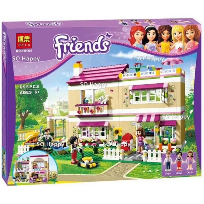 SY - MAINAN LEGO BELA FRIENDS ISI 695 PCS ( SERI 10164 )