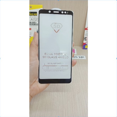 Tempered Glass 5D Xiaomi Redmi Note 5 Pro FULL Screen Guard FULL LEM