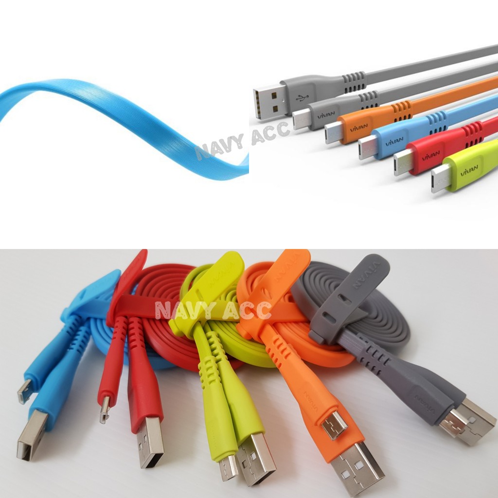 Kabel Data Vivan CMS100 - Cable Data Micro Vivan - Kabel Charger Vivan