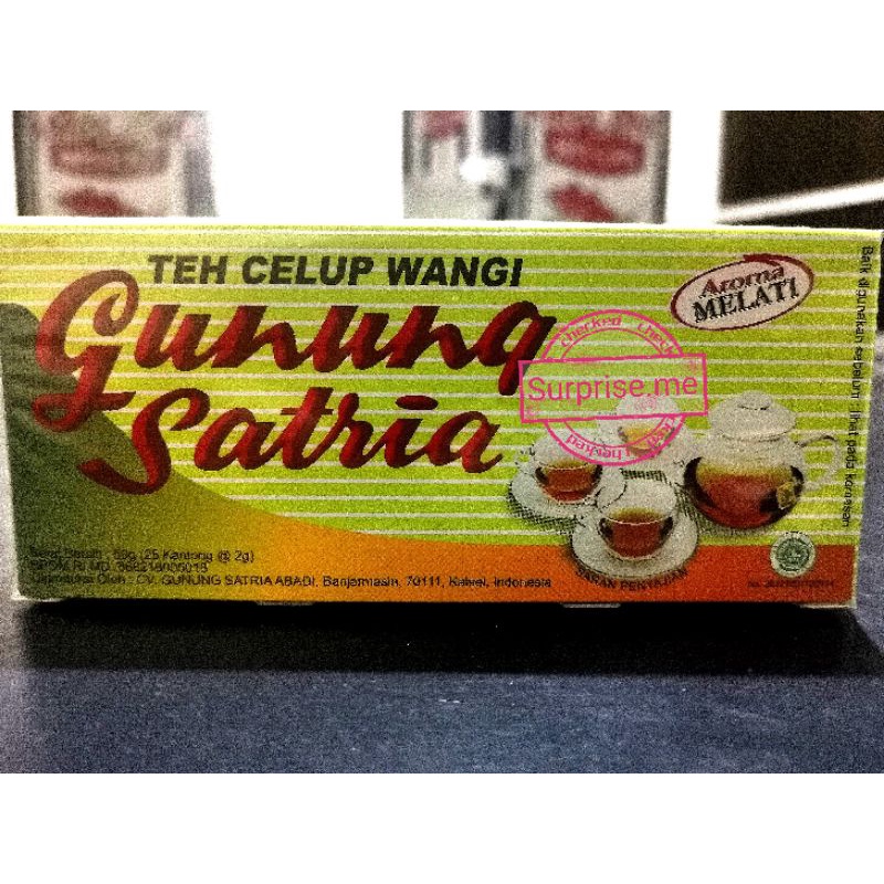 

Teh Gunung Satria Aroma Melati (isi 25)