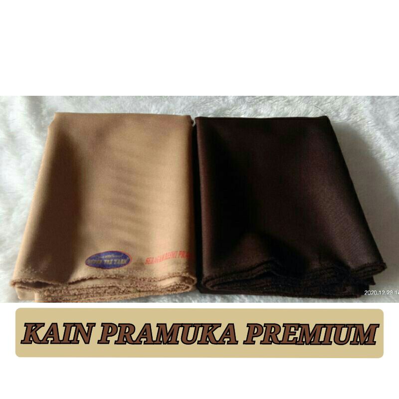 KAIN SERAGAM PRAMUKA PREMIUM, BAHAN SERAGAM PRAMUKA SNI