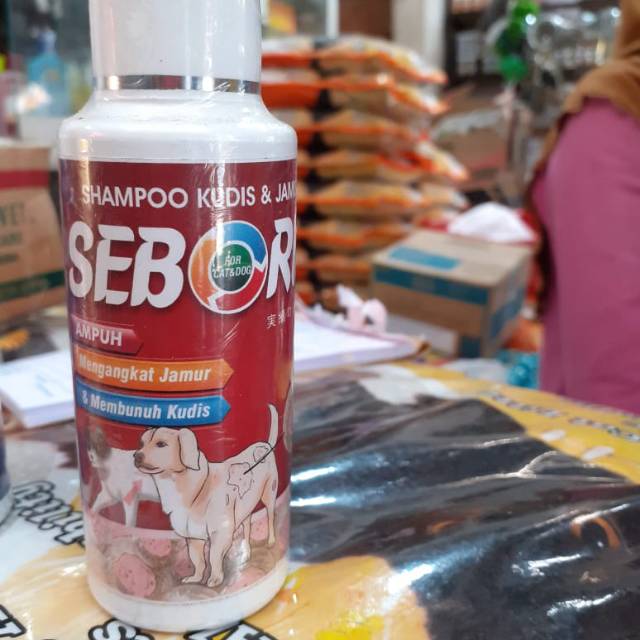 Shampoo anjing dan kucin  gatal jamur