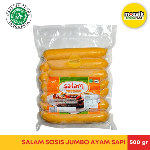 

Salam Sosis Jumbo Ayam Sapi 500 gr Frozen Mart Fozen Food Palembang