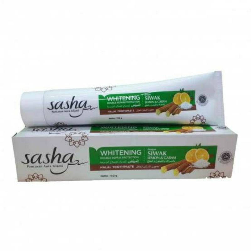 

Sasha pasta gigi 150 gr