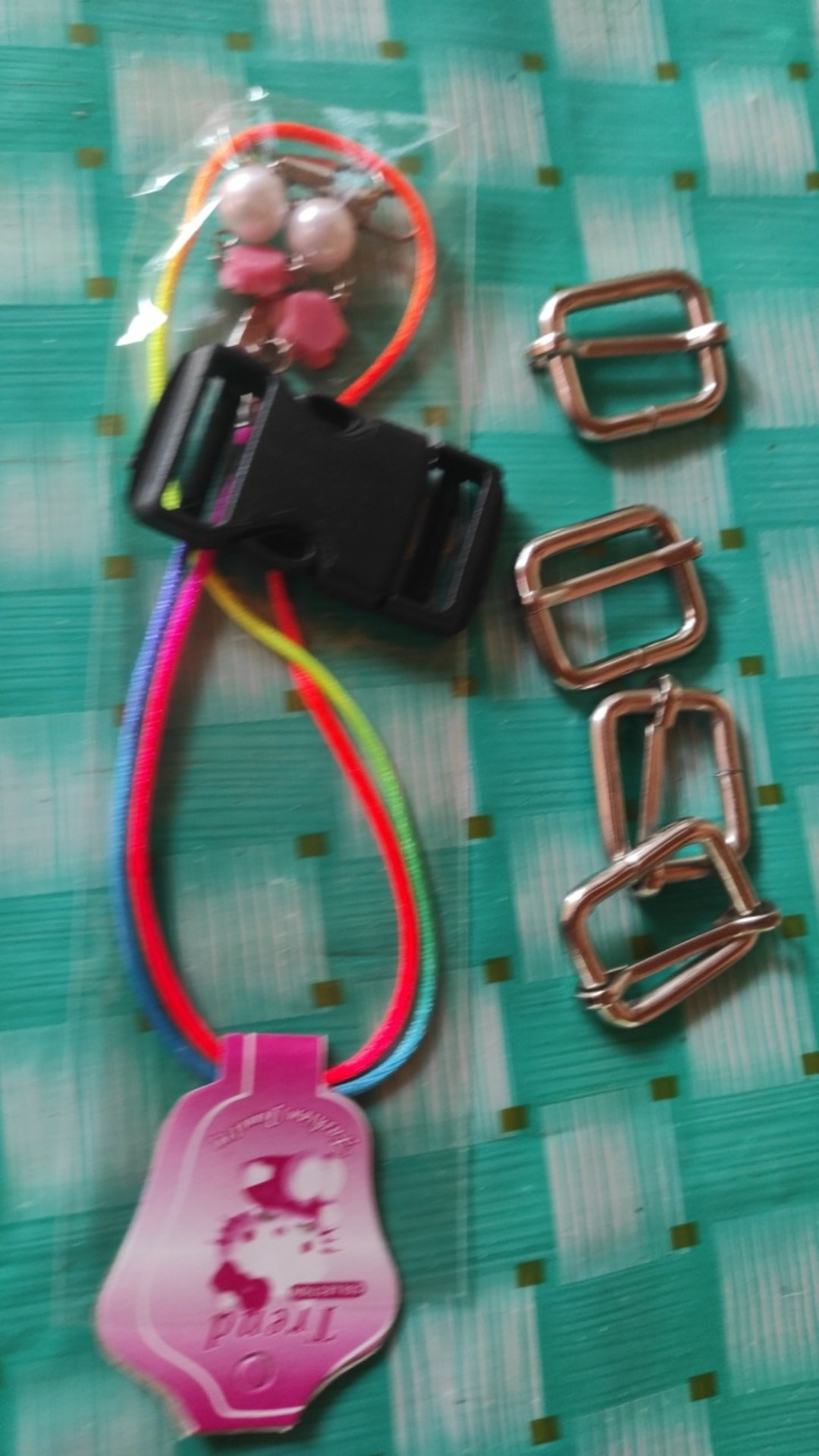 (1pc) Kuncian Sodok/buckle Plastik 2,5cm