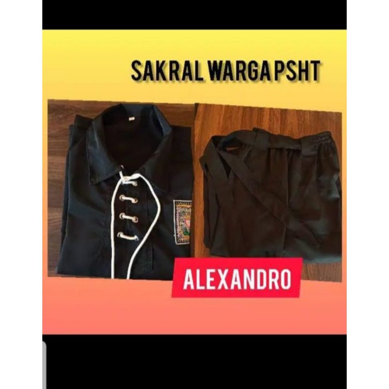 Sakral Warga PSHT ALEXANDRO 1set