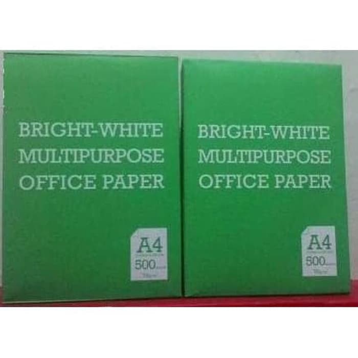 

Langsung Order Kertas Hvs BMO 70 Gsm/Gr Ukuran A4 - Putih Limited