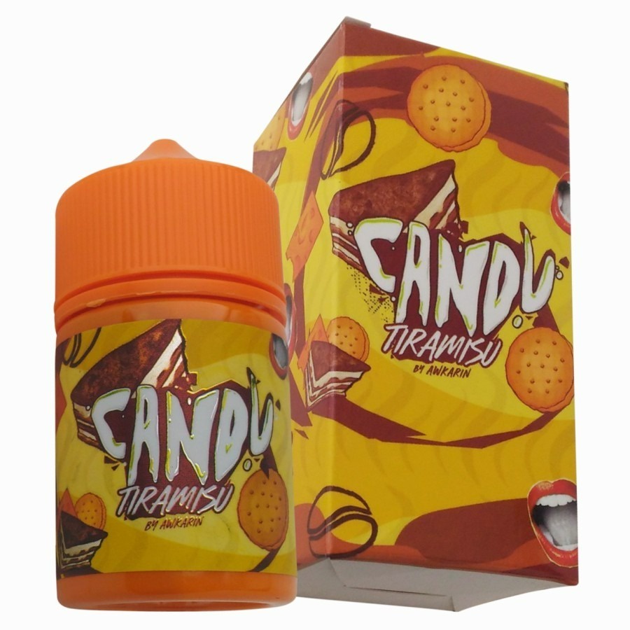 CANDU V3 60ML LIQUID CANDU TIRAMISU WHIP CREAM 100% AUTHENTIC FREEBASE