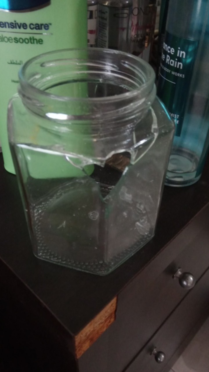 Grosir Jar Toples Hexagonal Kaca 500ml Wadah Kemasan Makanan